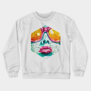 Graffiti Beauty Geometric Photography Crewneck Sweatshirt